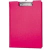Image de Porte-bloc avec rabat - format A4 - rose -