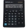 Image de Maul MXL 12 - Calculatrice de bureau - 12 chiffres - panneau solaire, pile - noir