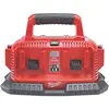 Image de Chargeur de batterie multiple 6 ports Milwaukee M1418C6 Li-Ion RedLithium 14,4/18V