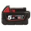 Image de Milwaukee Batterie M18b5 18v/5.0 Ah Li-ion One Size