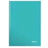 Image de wow cahier 160 pages quadrillé 5x5 (petits carreaux) broché couverture rigide a5 (17 x 22 cm) menthe 46281051