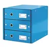 Image de Module de classement Click&Store Wow 3 tiroirs bleu