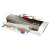 Image de Leitz iLAM Home Office - Plastifieuse A4 pour la Maison, Préchauffage Rapide en 3Minutes, Pochettes de 75-125 Microns, Lot de Pochettes pour Plastifieuse A4 Inclus, Coloris Gris, 73680089 en occasion ou reconditionné