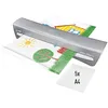 Image de Leitz iLAM Home Office - Plastifieuse A3 pour la Maison, Préchauffage Rapide en 3Minutes, Pochettes de 75-125 Microns, Lot de Pochettes pour Plastifieuse A4 Inclus, Coloris Gris, 74400089 en occasion ou reconditionné