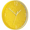 Image de Leitz WOW Horloge Murale Quartz, Idéale pour le Bureau, la Cuisine, le Salon et la Salle de Bains, 29 cm - Jaune en occasion ou reconditionné