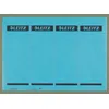 Image de Leitz Étiquettes Imprimables PC pour Classeurs à Levier Couverture Papier, Large, Court, Bleu, 61,5 x 192 mm, Papier, 16852035, Lot de 100 Étiquettes en occasion ou reconditionné
