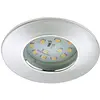 Image de BRILONER 7204-018 Encastrable LED 230v, plafonnier, Spots,Lampe de Salle de Bain, Ronde, Plastique, 5 W, Chrome, Argenté en occasion ou reconditionné