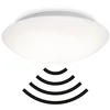 Image de Briloner Leuchten Plafonnier LED avec détecteur de mouvement et capteur de lumière du jour en plastique Blanc 20 W Ø 40,2 cm en occasion ou reconditionné