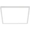 Image de BRILONER - Plafonnier LED au design ultra mince en blanc, Luminaire Plafonnier carré 18W avec rétroéclairage indirect, Plafonnier Chambre, Plafonnier Salon, Lampe Chambre, Lampe Cuisine en occasion ou reconditionné