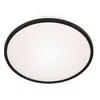 Image de BRILONER Leuchten - Plafonnier LED, plafonnier avec effet rétro-éclairé, 15 watts, 1500 lumens, 4000 kelvins, blanc-noir, 280x42mm (DxH) en occasion ou reconditionné