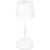 Image de BRILONER - Lampe de table LED sans fil, lampe de chevet dimmable tactile, bureau, extérieur et intérieur, USB-C, lumière blanche chaude, 26x10,5 cm, blanc en occasion ou reconditionné