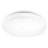 Image de BRILONER - Plafonnier LED avec décor étoilé, plafonnier LED salle de bain IP44, décor ajouré, lumière blanche neutre, Ø400 mm, blanc en occasion ou reconditionné