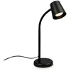 Image de BRILONER - Lampe de chevet, lampe de bureau orientable, lampe de table GU10 pour bureau à domicile avec interrupteur à câble, lecture, noir en occasion ou reconditionné
