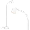 Image de BRILONER - Lampadaire décoratif pour le salon et la lecture, Lampe orientable, Lampe de salon, Pédale, Éclairage indirect, Blanc en occasion ou reconditionné