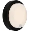 Image de BRILONER - Lampe d'extérieur avec détecteur de mouvement, Lampe murale avec accu, Lampe avec accu, Lumière blanche chaude, Noir, 170x55 mm (DxH) en occasion ou reconditionné