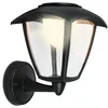 Image de BRILONER - Applique murale LED sans prise de courant Touch, lampe murale batterie, extérieur, éclairage mural extérieur, lampe extérieure, 23x19,5x16,5 cm, noir en occasion ou reconditionné