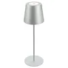 Image de BRILONER - Lampe de table LED sans fil, tactile, à intensité variable, réglable en hauteur, lampe de chevet, lecture, camping, à accu, extérieur, 36x10,5 cm, argenté en occasion ou reconditionné