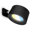 Image de BRILONER - Applique murale sans alimentation électrique avec batterie rechargeable, amovible magnétiquement, pivotante à 360°, dimmable, CCT, applique murale intérieure, lampe de lit, 8,7x7,5x4,8cm en occasion ou reconditionné