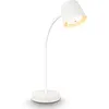 Image de BRILONER - Lampe de table LED sans fil tactile, orientable, pivotante, batterie et source lumineuse interchangeables, lampe de chevet, lampe de bureau et lecture, Home Office, 38,5cm, Blanc en occasion ou reconditionné