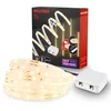 Image de BRILONER - Pimp your Panel LED Strip Starterset, Blanc chaud, Interrupteur à câble, Bande LED, Barre LED, Décoration de chambre, Bande LED, Accessoires panneaux acoustiques, Barre lumineuse, 2,6m en occasion ou reconditionné