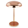 Image de BRILONER - Lampe de table sans fil LED IP44 avec bord lumineux, variateur tactile, batterie interchangeable, lampe de chevet sans fil, lampe de salon à poser, 19,5x30,5 cm, couleur cuivre en occasion ou reconditionné