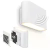 Image de BRILONER Sticklights - Lampe murale sans électricité ni perçage avec détecteur de mouvement, batterie, fixation magnétique amovible, sans fil, 16 x 9,5 x 6,5cm, blanc en occasion ou reconditionné