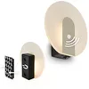 Image de BRILONER Sticklights - Lampe murale sans électricité ni perçage avec détecteur de mouvement, batterie, fixation magnétique amovible, sans fil, 15x3,7x14,7 cm, nickel mat en occasion ou reconditionné