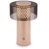 Image de BRILONER - Lampe de table sans fil LED IP44 avec fonction tactile, à intensité variable, lumière blanche chaude, 13x20,5 cm, anthracite-beige en occasion ou reconditionné