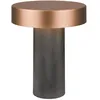Image de BRILONER - Lampe de table sans fil, variateur tactile progressif, fonction mémoire, ip44, câble usb-c, batterie remplaçable, de chevet sans fil, salon à poser, 16x20 cm, anthracite bronze métallique en occasion ou reconditionné