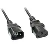Image de IEC-Mains Extension Cable - Câble d'alimentation - IEC 60320 C14 pour power IEC 60320 C13 - 2 m - noir