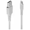 Image de - Câble Lightning - Lightning mâle pour USB mâle - 1 m - blanc - sans halogène