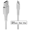 Image de - Câble Lightning - Lightning mâle pour USB mâle - 3 m - blanc - sans halogène