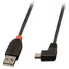 Image de - Câble USB - USB (M) pour mini USB type B (M) - USB 2.0 - 1 m - moulé, connecteur à 90 °