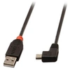 Image de - Câble USB - USB (M) pour mini USB type B (M) - USB 2.0 - 2 m - moulé, connecteur à 90 °