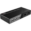 Image de - Commutateur écran-clavier-souris/audio/USB - HDMI 4K60, USB 2.0 - 2 x KVM / audio / USB - 1 utilisateur local - de bureau
