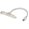 Image de USB PC Back Plate - Adaptateur USB - USB (F) pour USB (M) - 30 cm