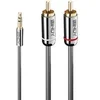 Image de Câble audio jack 3.5mm vers 2x rca cromo line 10m