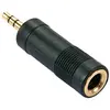 Image de - Adaptateur audio - jack stéréo femelle pour mini-phone stereo 3.5 mm mâle