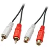 Image de 35671 2m 2 x rca 2 x rca noir, rouge, blanc câble audio