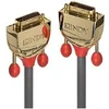 Image de Gold - Câble DVI - liaison double - DVI-D (M) pour DVI-D (M) - 10 m - rond - gris