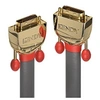 Image de Gold - Câble DVI - liaison double - DVI-D (M) pour DVI-D (M) - 15 m - vis moletées - gris