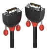Image de Black Line - Câble DVI - liaison simple - DVI-D (M) pour DVI-D (M) - 1 m - rond, vis moletées, support 1080p - noir