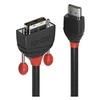 Image de Black Line - Câble adaptateur - liaison simple - HDMI mâle pour DVI-D mâle - 1 m - triple blindage - noir - rond