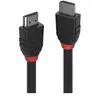 Image de Black Line - Câble HDMI avec Ethernet - HDMI mâle pour HDMI mâle - 2 m - triple blindage - noir - rond, support 4K
