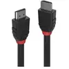 Image de Black Line - Câble HDMI avec Ethernet - HDMI mâle pour HDMI mâle - 5 m - triple blindage - noir - rond, support 4K