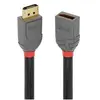 Image de Anthra Line - Rallonge de câble DisplayPort - DisplayPort (M) pour DisplayPort (F) - DisplayPort 1.4 - 1 m - rond, support 8K60Hz (7680 x 4320) -