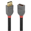 Image de Anthra Line - Rallonge de câble DisplayPort - DisplayPort (M) pour DisplayPort (F) - DisplayPort 1.4 - 2 m - rond, support 8K60Hz (7680 x 4320) -