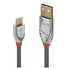 Image de CROMO - Câble USB - USB (M) pour Micro-USB de type B (M) - USB 2.0 - 2 m - rond - gris