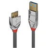 Image de CROMO - Câble USB - USB type A (M) pour Micro-USB de type B (M) - USB 3.0 - 50 cm - rond - gris