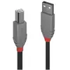 Image de Anthra Line - Câble USB - USB (M) pour USB type B (M) - USB 2.0 - 1 m - rond - noir